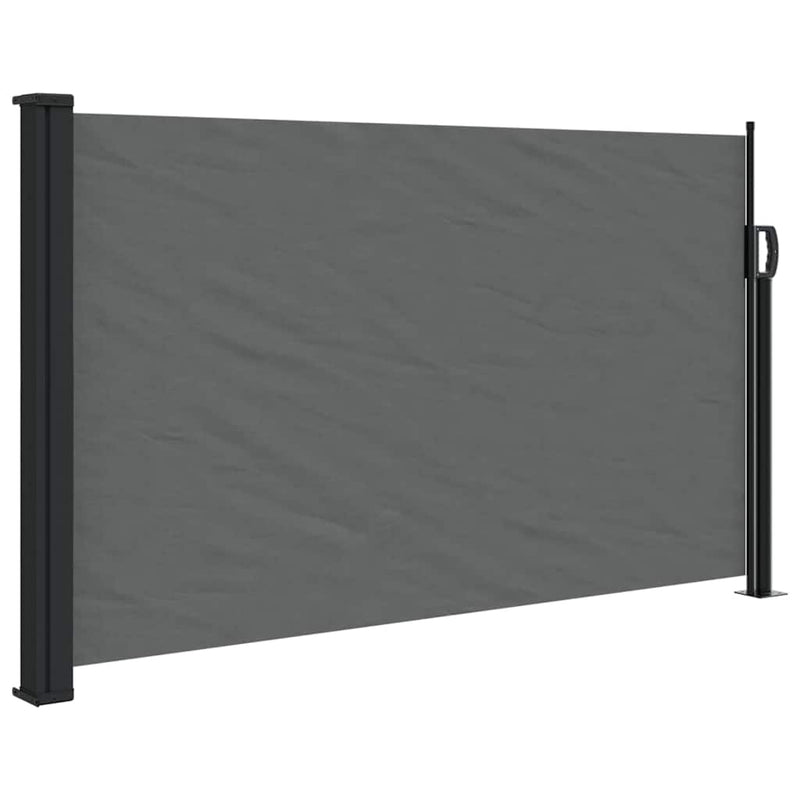 Load image into Gallery viewer, Vidaxl uitschuifbaar zijluifel antraciet 117x300 cm