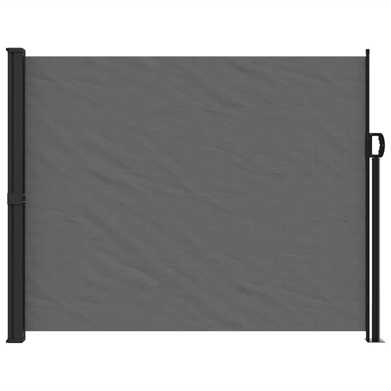 Load image into Gallery viewer, Vidaxl uitschuifbaar zijluifel antraciet 160x300 cm