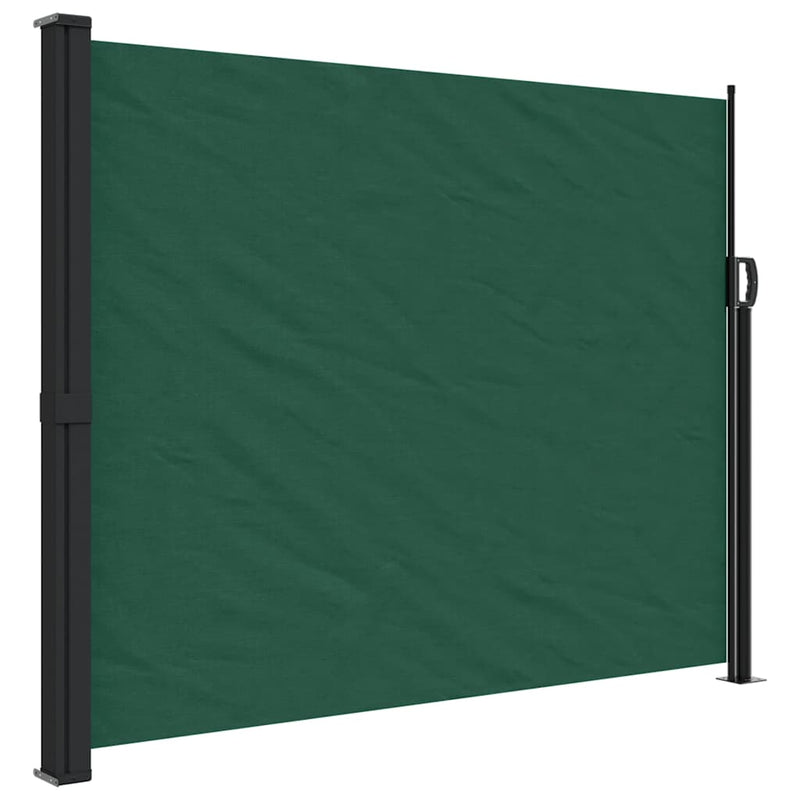 Load image into Gallery viewer, Vidaxl tuinscherm intrekbaar 170x300 cm donkergroen