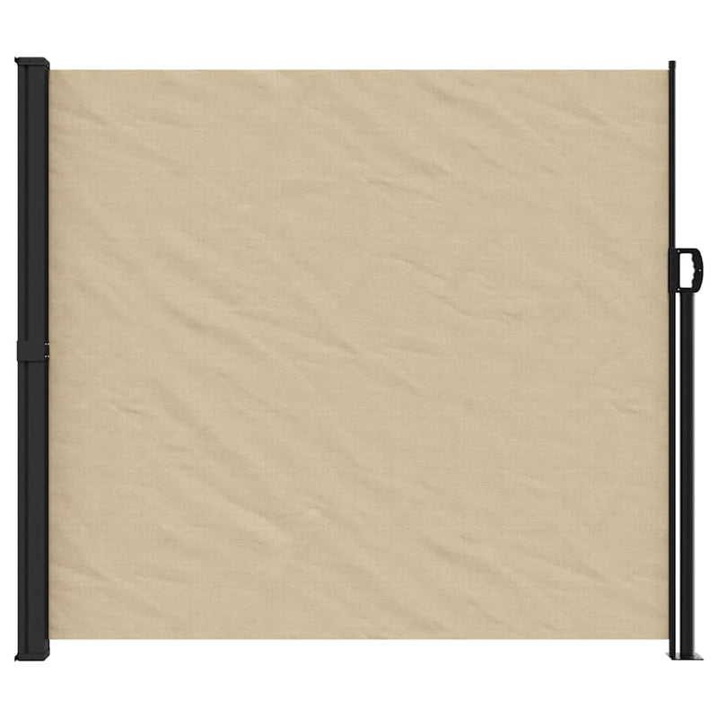 Afbeelding laden in galerijviewer, Vidaxl windscherm uittrekbaar 180x300 cm beige