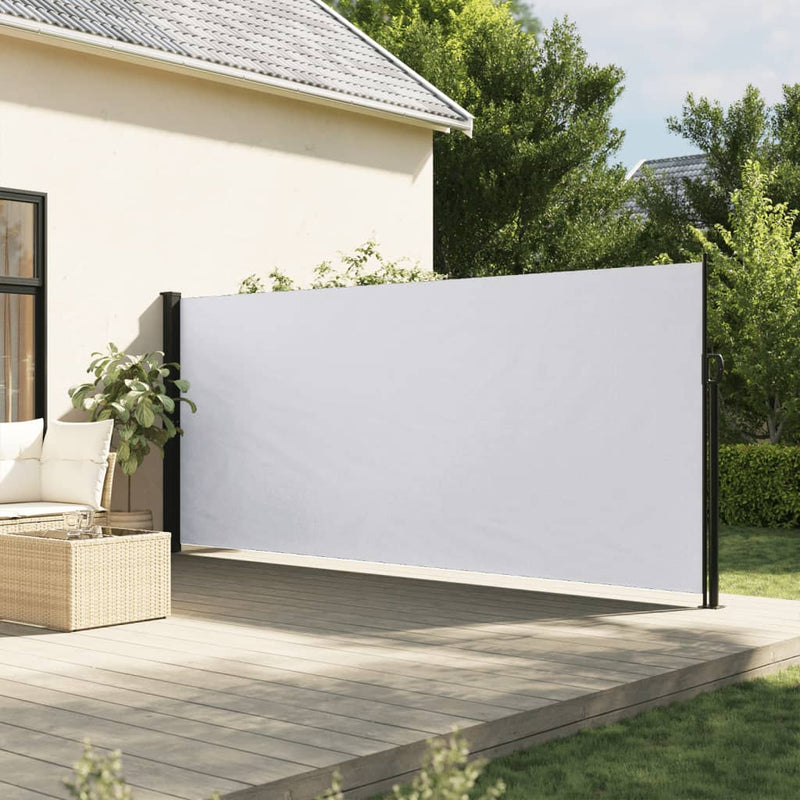 Load image into Gallery viewer, Vidaxl windscherm uittrekbaar 180x300 cm wit