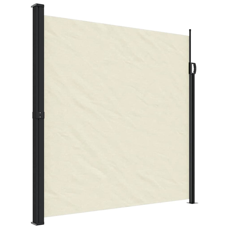 Load image into Gallery viewer, Vidaxl windscherm uittrekbaar 200x300 cm crèmekleurig