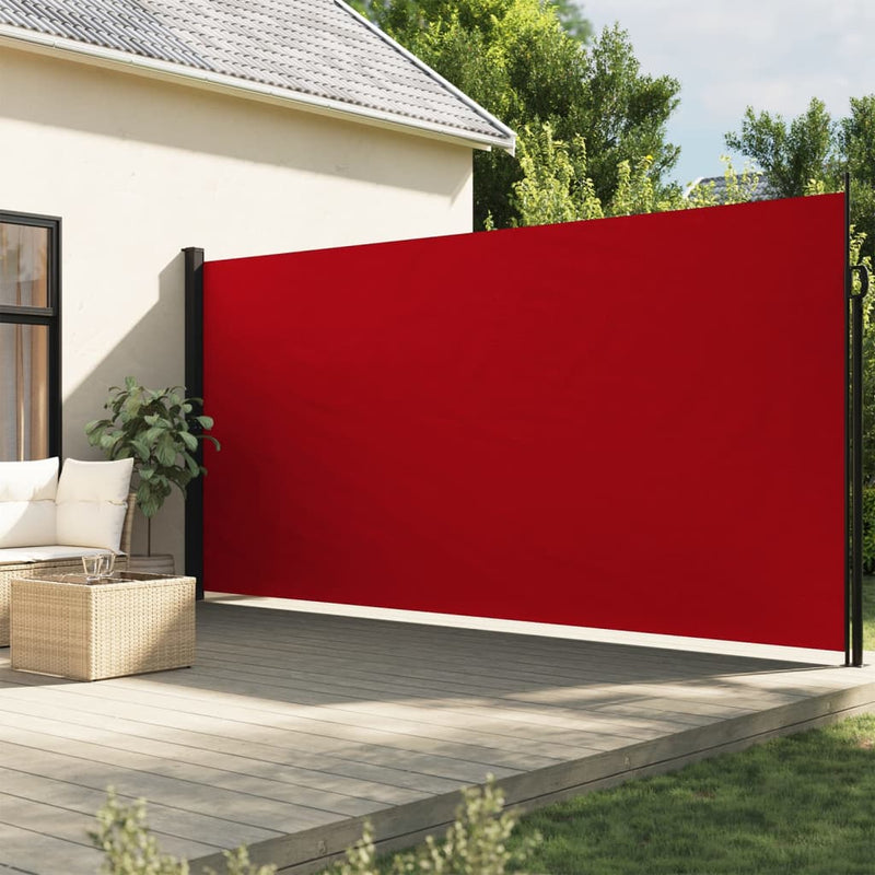 Load image into Gallery viewer, Vidaxl windscherm uittrekbaar 200x300 cm rood