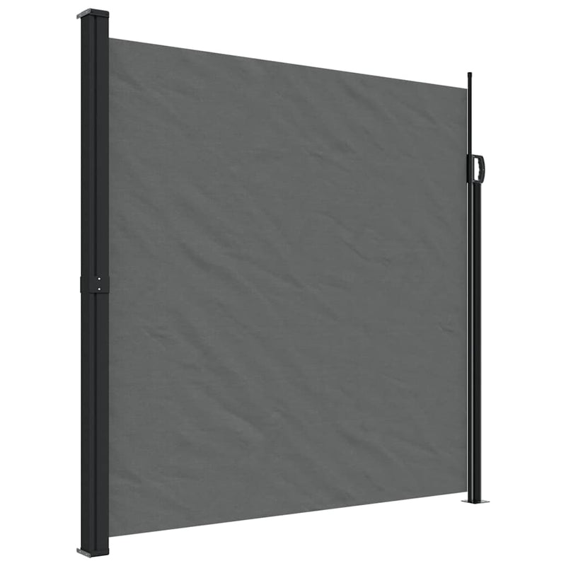 Load image into Gallery viewer, Vidaxl windscherm uittrekbaar 200x300 cm antracietkleurig