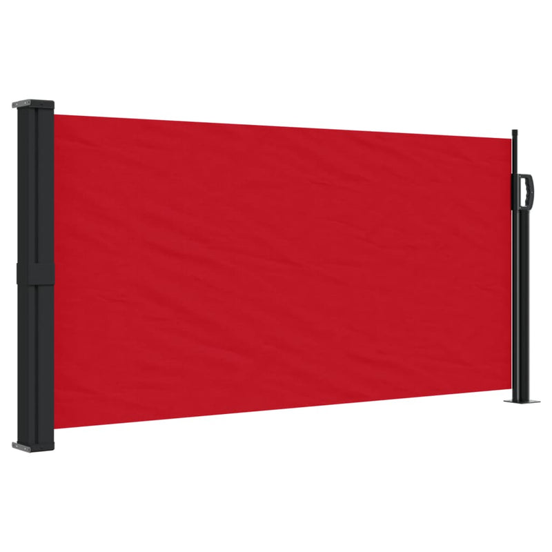 Load image into Gallery viewer, Vidaxl windscherm uittrekbaar 100x500 cm rood
