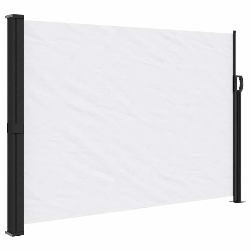 Afbeelding laden in galerijviewer, Vidaxl windscherm uittrekbaar 140x500 cm wit