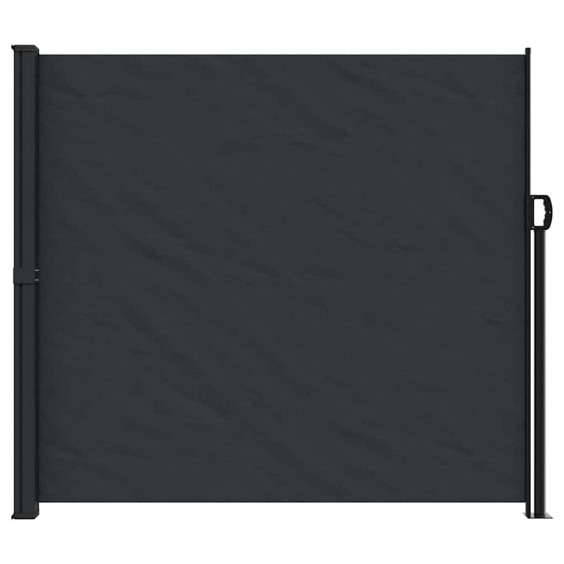 Load image into Gallery viewer, Vidaxl windscherm uittrekbaar 180x500 cm zwart