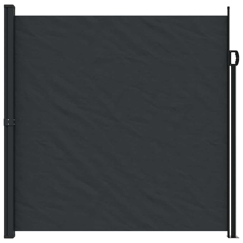 Load image into Gallery viewer, Vidaxl windscherm uittrekbaar 200x500 cm zwart