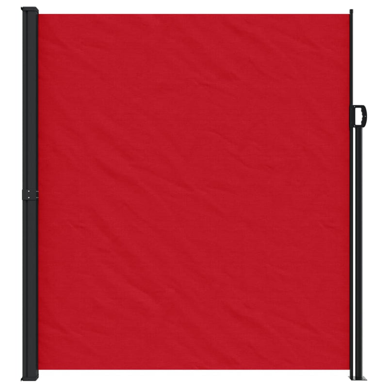 Load image into Gallery viewer, Vidaxl windscherm uittrekbaar 220x500 cm rood
