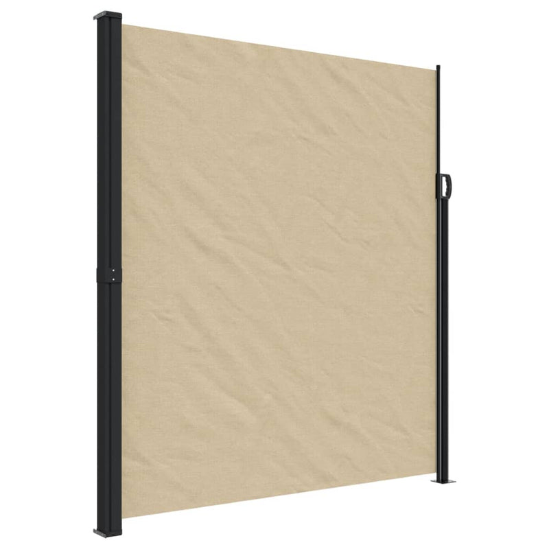 Load image into Gallery viewer, VidaXL Windscherm uittrekbaar 220x500 cm beige