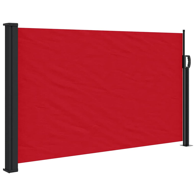 Load image into Gallery viewer, Vidaxl windscherm uittrekbaar 120x600 cm rood