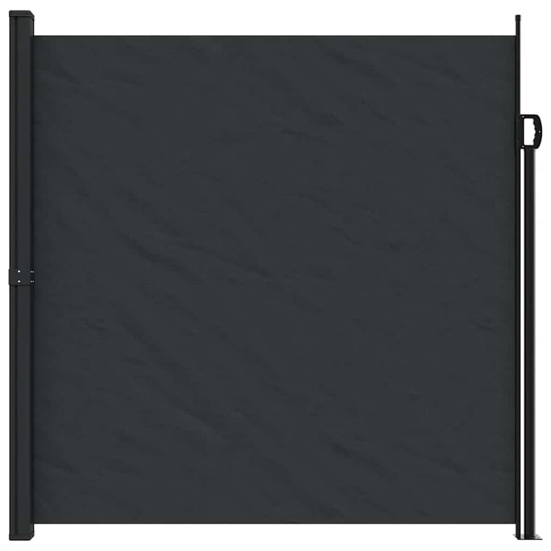 Load image into Gallery viewer, Vidaxl windscherm uittrekbaar 200x600 cm zwart