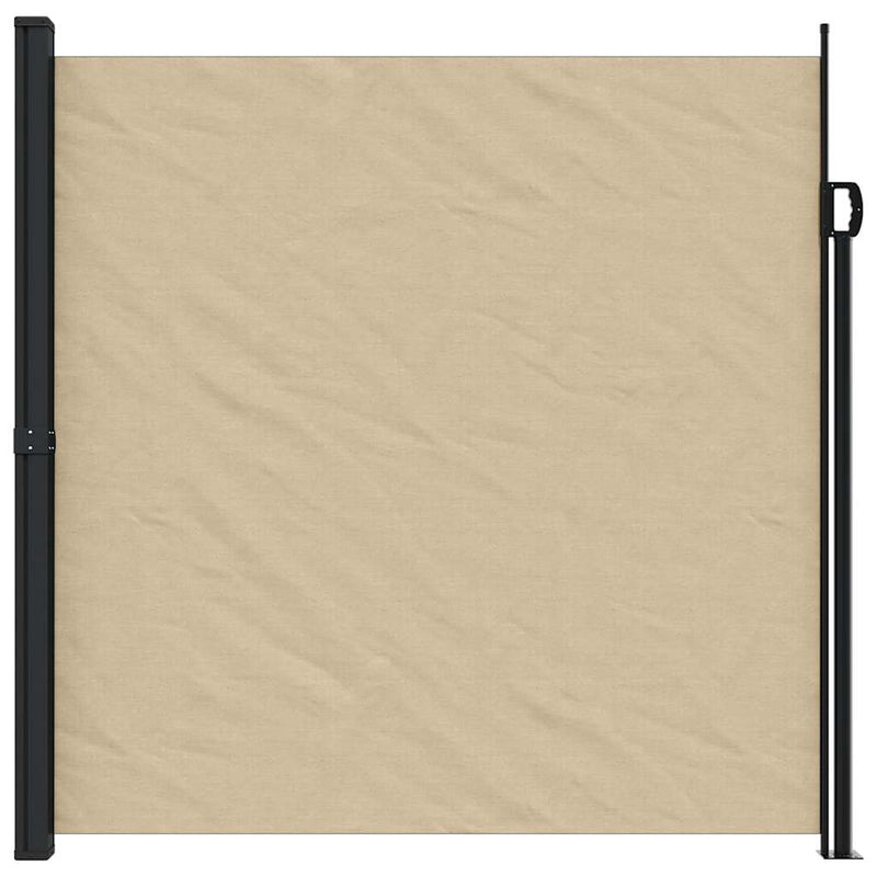 Afbeelding laden in galerijviewer, Vidaxl windscherm uittrekbaar 200x600 cm beige