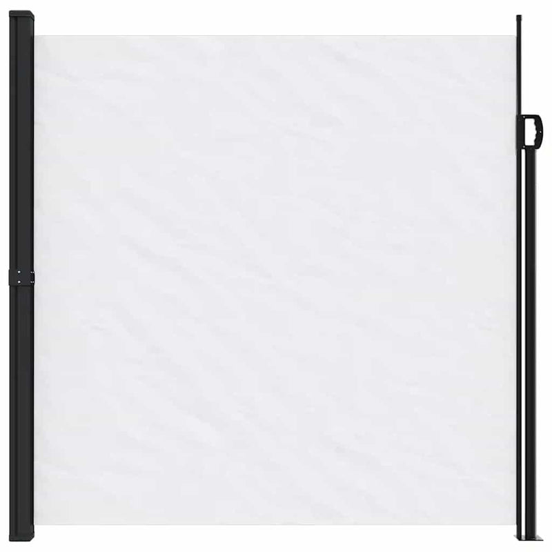 Load image into Gallery viewer, Vidaxl windscherm uittrekbaar 200x600 cm wit