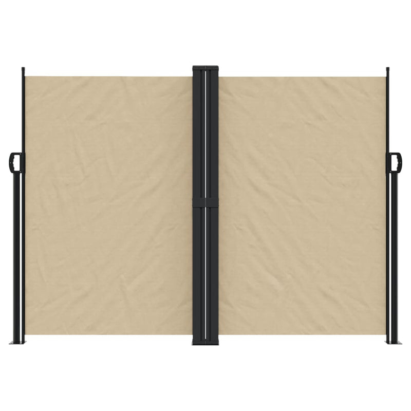 Load image into Gallery viewer, Vidaxl windscherm uittrekbaar 180x1000 cm beige