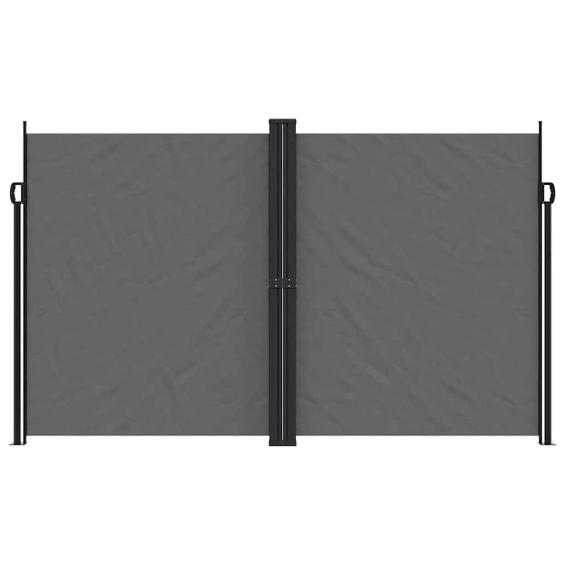 Afbeelding laden in galerijviewer, Vidaxl tuinscherm uittrekbaar 200x1200 cm antracietkleurig