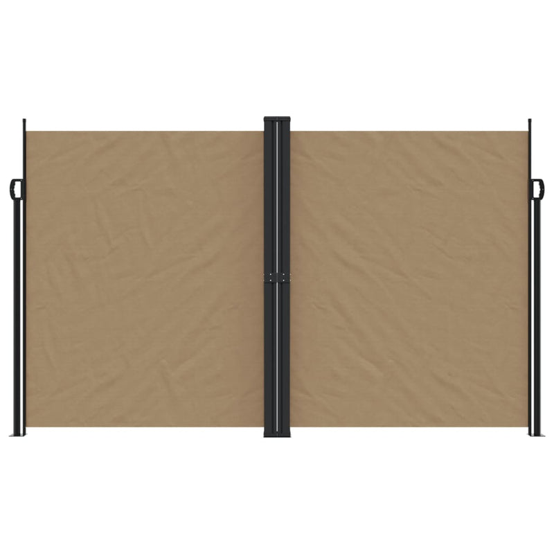 Load image into Gallery viewer, Vidaxl windscherm uittrekbaar 200x1200 cm taupe