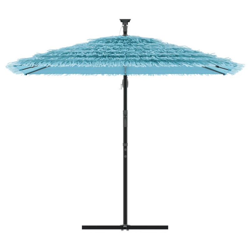 Load image into Gallery viewer, Vidaxl parasol met stalen paal 246x246x230 cm blauw