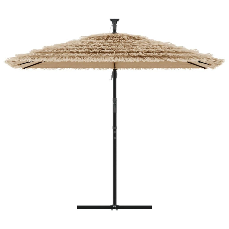 Load image into Gallery viewer, Vidaxl parasol met stalen paal 269x269x235 cm bruin
