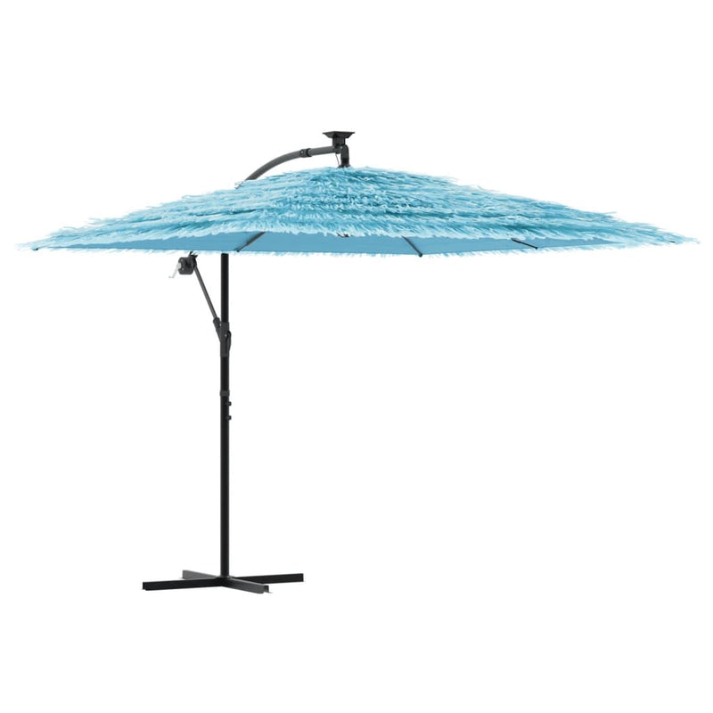 Load image into Gallery viewer, Vidaxl parasol met stalen paal 269x269x235 cm blauw