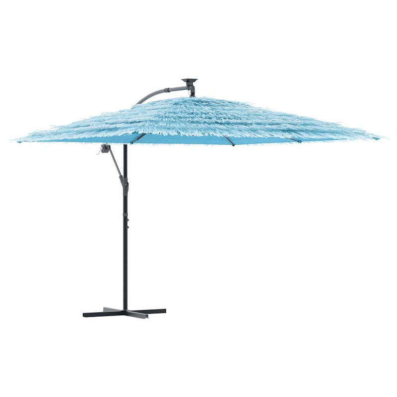 Load image into Gallery viewer, Vidaxl parasol met stalen paal 290x290x238 cm blauw