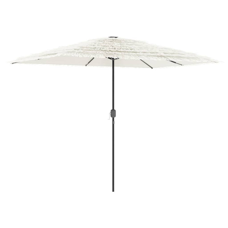Load image into Gallery viewer, Vidaxl parasol met stalen paal 300x200x250 cm wit