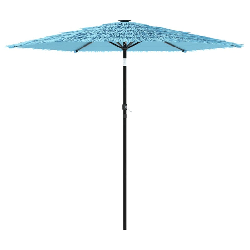 Load image into Gallery viewer, Vidaxl parasol met stalen paal 223x223x213 cm blauw