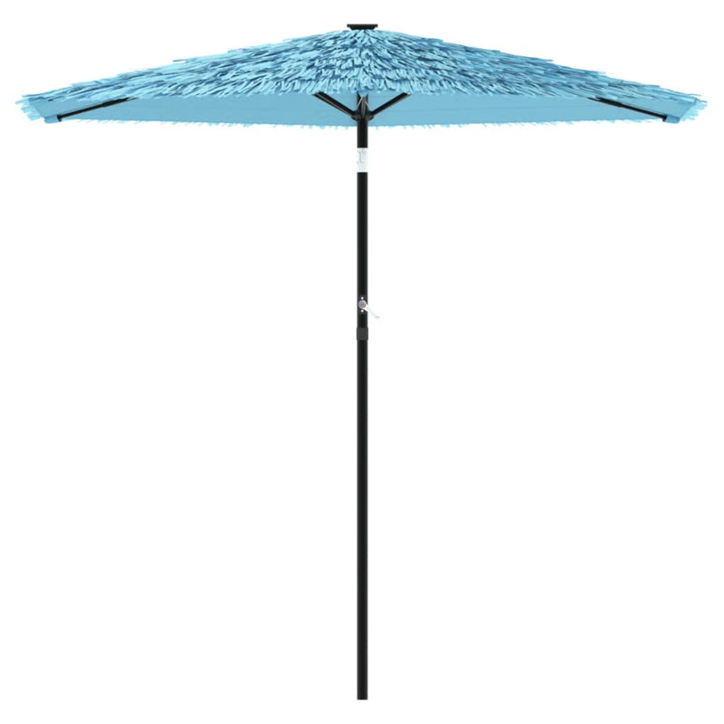 Load image into Gallery viewer, Vidaxl parasol met stalen paal 223x223x213 cm blauw
