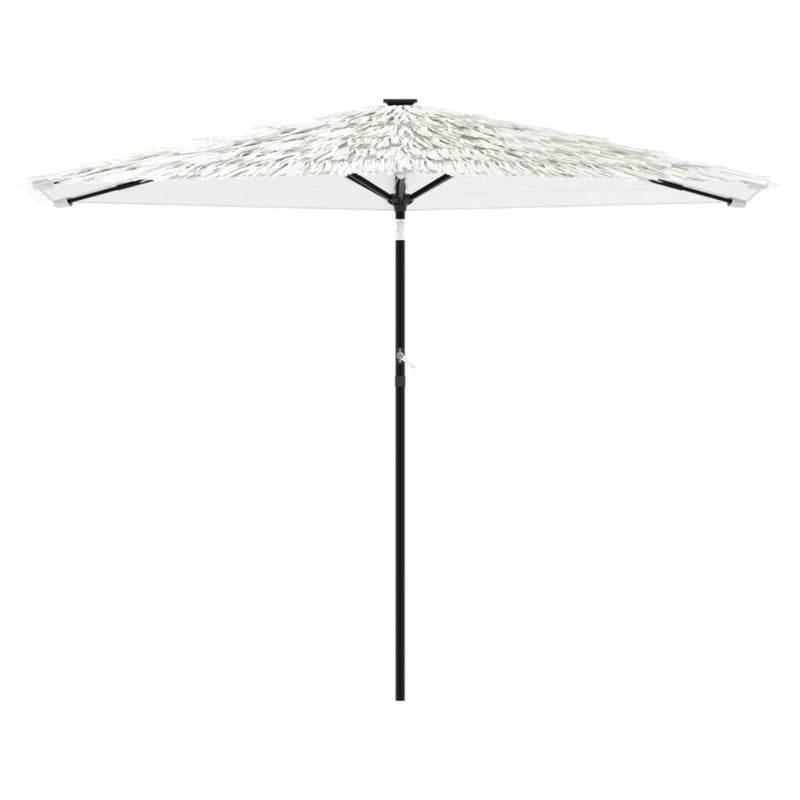 Load image into Gallery viewer, Vidaxl parasol met stalen paal 288x288x225 cm wit