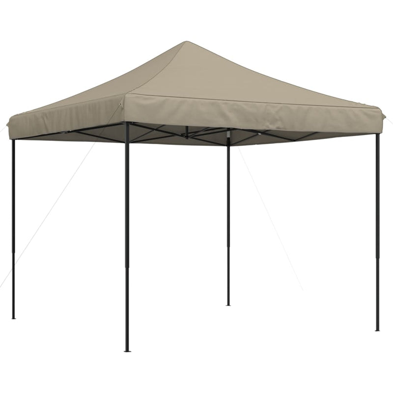Load image into Gallery viewer, Vidaxl partytent inklapbaar pop-up 292x292x315 cm taupe