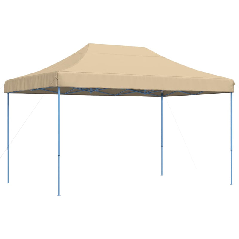 Load image into Gallery viewer, Vidaxl partytent inklapbaar pop-up 440x292x315 cm beige
