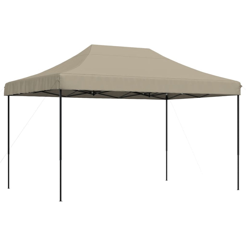 Load image into Gallery viewer, Vidaxl partytent inklapbaar pop-up 440x292x315 cm taupe