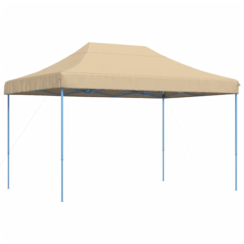 Load image into Gallery viewer, Vidaxl partytent inklapbaar pop-up 410x279x315 cm beige