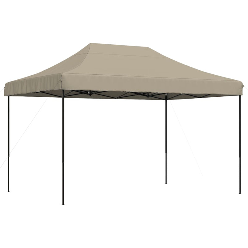 Load image into Gallery viewer, Vidaxl partytent inklapbaar pop-up 410x279x315 cm taupe