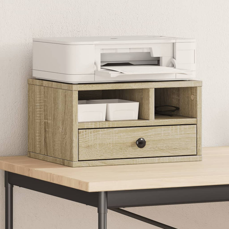 Load image into Gallery viewer, Vidaxl printerkastje 40x32x22,5 cm bewerkt hout sonoma eikenkleurig