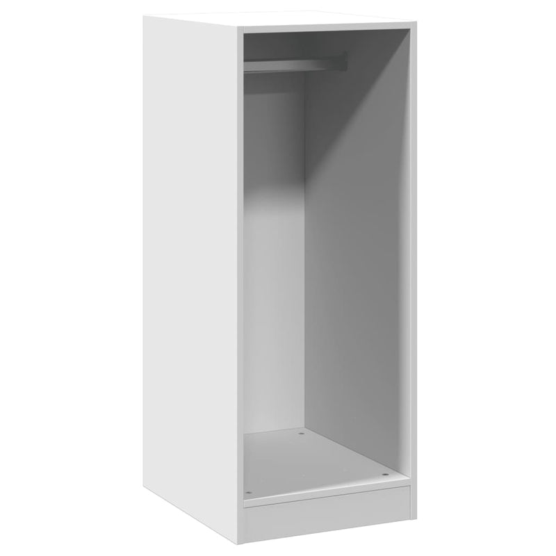 Load image into Gallery viewer, Vidaxl kledingkast 48x41x102 cm bewerkt hout wit