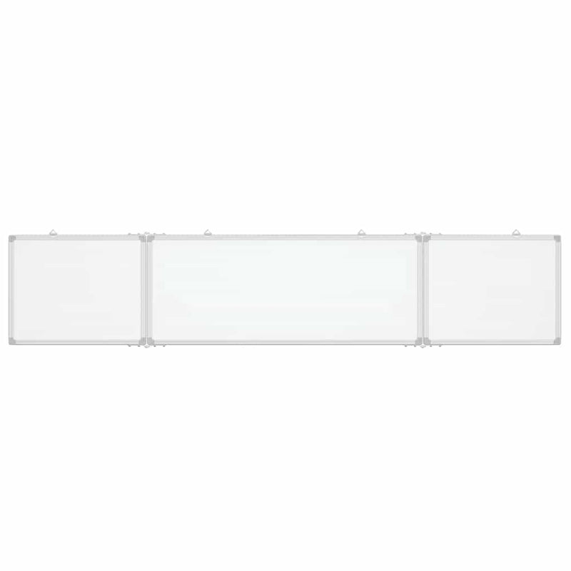Load image into Gallery viewer, Vidaxl whiteboard magnetisch inklapbaar 200x40x1,7 cm aluminium