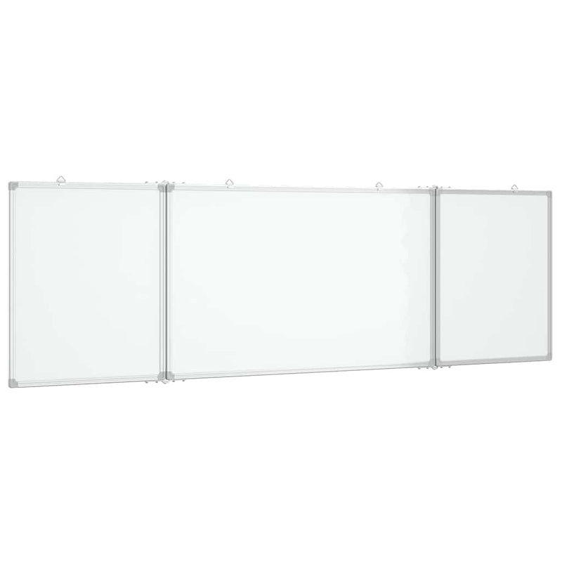 Load image into Gallery viewer, Vidaxl whiteboard magnetisch inklapbaar 200x60x1,7 cm aluminium