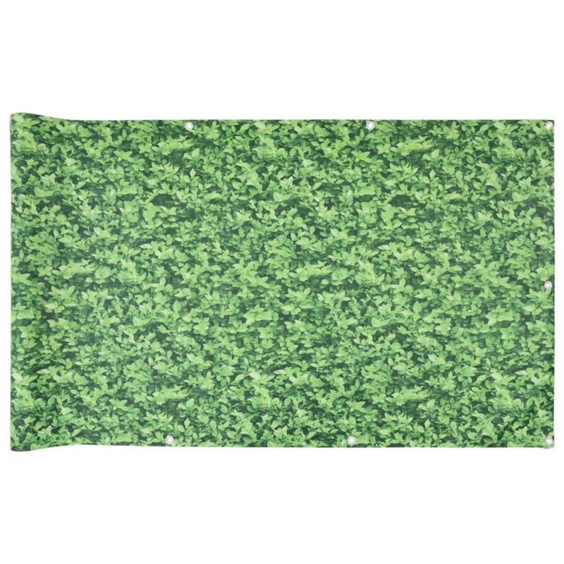Afbeelding laden in galerijviewer, Vidaxl plantpatroon plantpatroon 1000x75 cm pvc groen