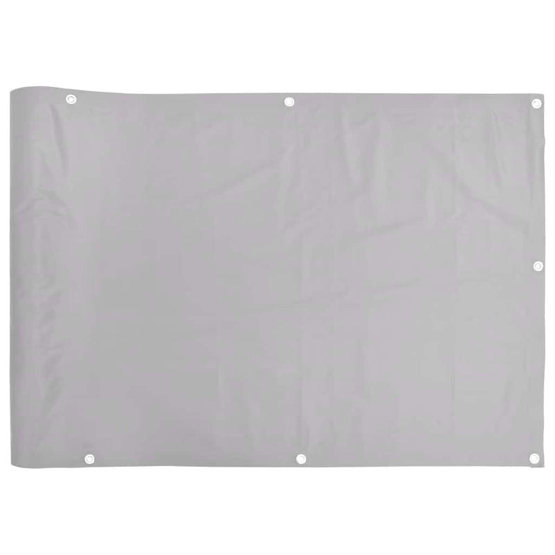 Load image into Gallery viewer, Vidaxl balkonscherm 600x90 cm pvc grijs