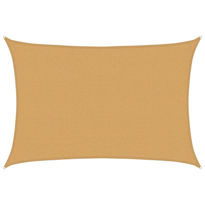 Load image into Gallery viewer, Vidaxl zonnezeil 160 g m² rechthoekig 2,5x4 m hdpe zandkleurig