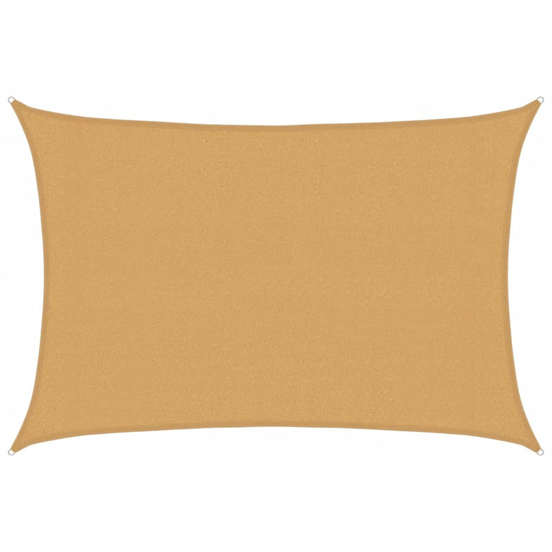 Load image into Gallery viewer, VidaXL Zonnezeil 160 g m² rechthoekig 3x4 m HDPE zandkleurig