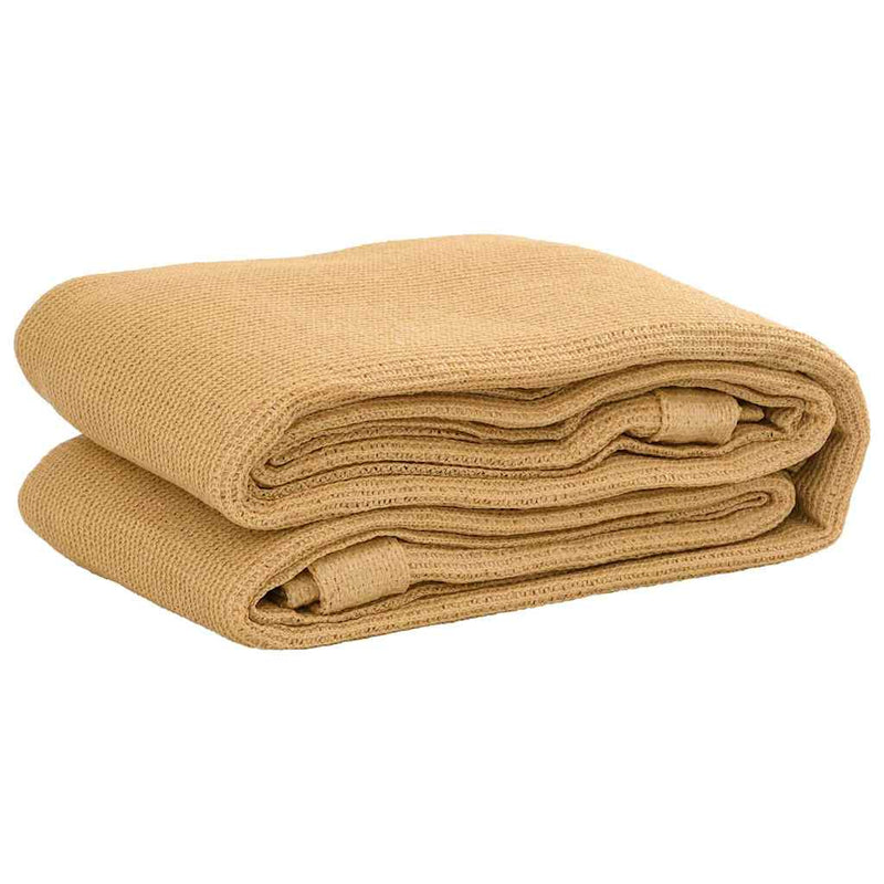 Load image into Gallery viewer, Vidaxl tenttapijt 250x200 cm hdpe zandkleurig