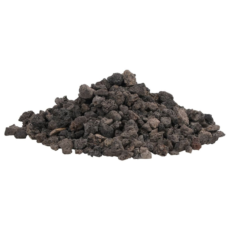 Load image into Gallery viewer, Vidaxl lavastenen 25 kg 1-2 cm zwart