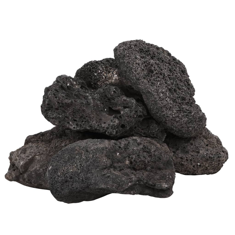 Load image into Gallery viewer, Vidaxl lavastenen 10 kg 10-30 cm zwart