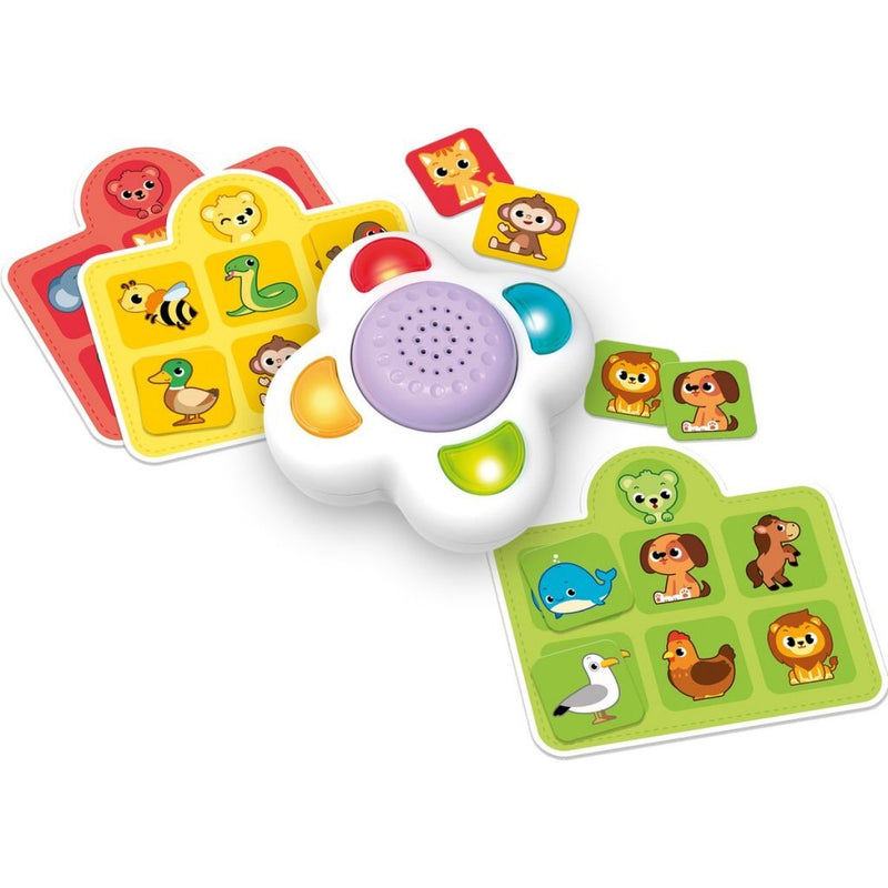 Load image into Gallery viewer, Jumbo ik leer dierenbingo + licht en geluid