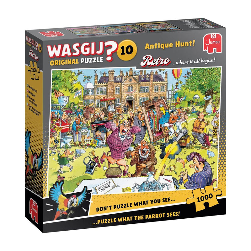 Afbeelding laden in galerijviewer, Jumbo wasgij retro original 10 - antiekjacht! - 1000st.