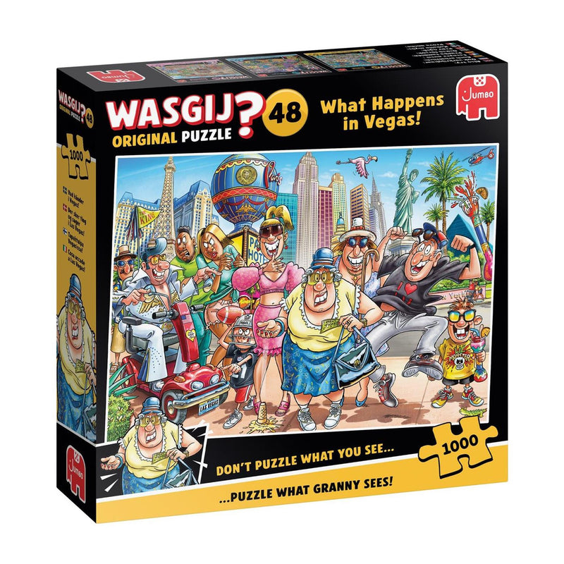 Afbeelding laden in galerijviewer, Jumbo wasgij original 48 - what happens in vegas! - 1000st.