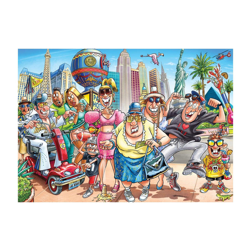 Afbeelding laden in galerijviewer, Jumbo wasgij original 48 - what happens in vegas! - 1000st.