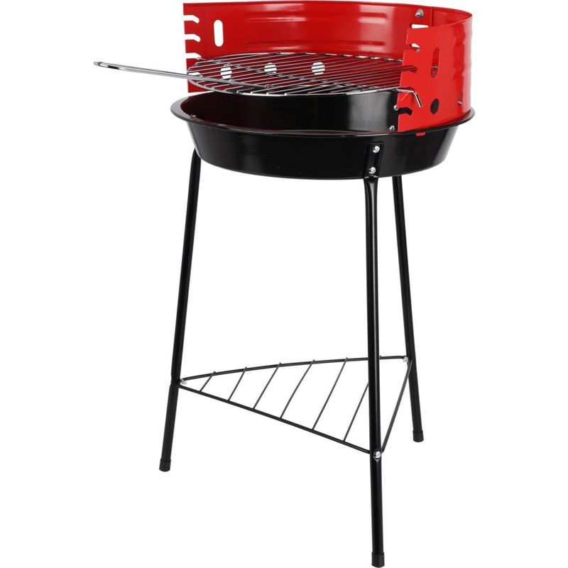 Load image into Gallery viewer, Bbq barbecue 33x32x55 cm zwart rood